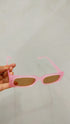 Rectangular Retro Narrow Sunglasses